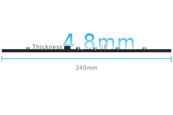 Ultra-Thin 4.8mm MX-Pro Flexible Module